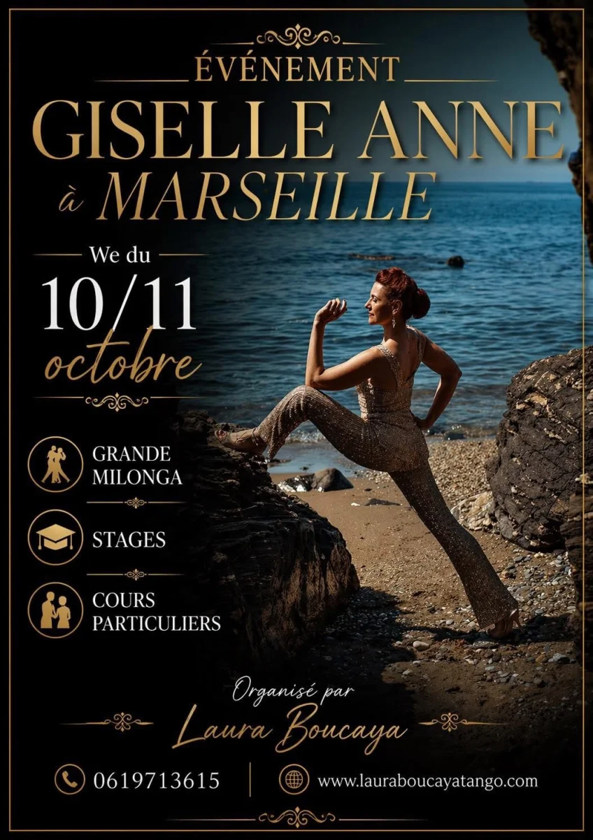 Lo de Laura exceptionnel avec Giselle Anne  — tango Marseille