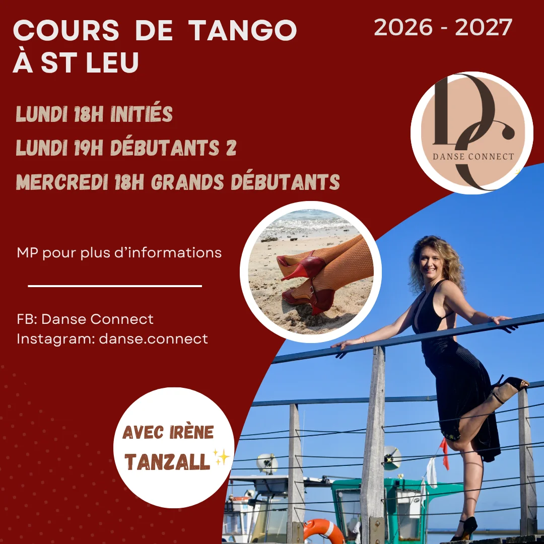 Cours de tango niveau débutant et initié